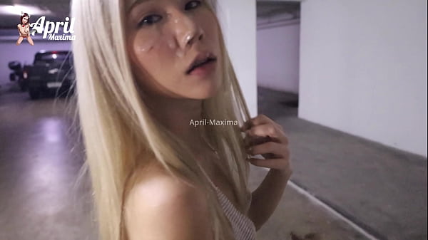 April-Maxima got fucked in the car and kicked out with
