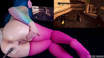 Dark Souls Fuck Machine Challenge #11 - Iron Golem (cumming