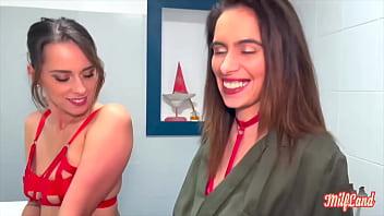 Beautiful milfs Joy and Anita enjoy a cock together