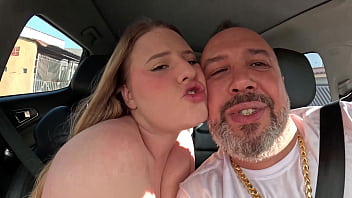 Charmille Roussenq in the car just wanted it in the