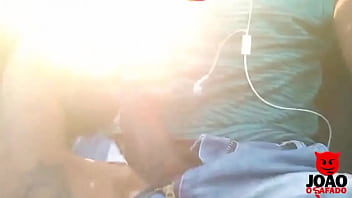 Stopped the car on the street to fuck