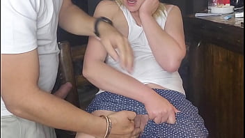 Fingering my stepsister and making her oegasm after a night