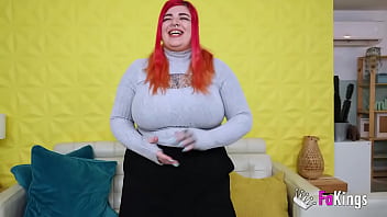 Big busty Leia Saez will try the old cock of