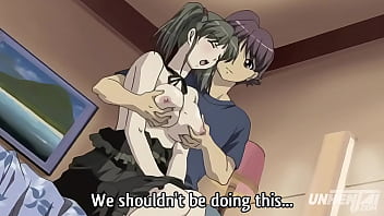 Hentai - Busty cousin lets me touch her huge tits