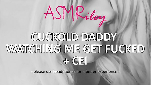 EroticAudio - ASMR Cuckold watching me get fucked, CEI, Clean
