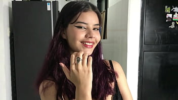 The curvy cutie shares my bed