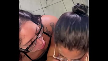 Black guy fucks two white girls in the hair