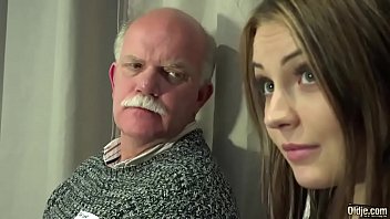 Old Young Porn Teen Gangbang by Grandpas pussy fucking fingering
