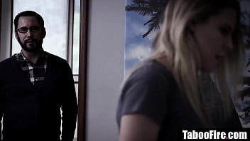 Broke girl fucked by perverted landlord