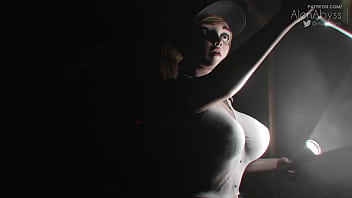 A security guard is careless and an Android destroys her