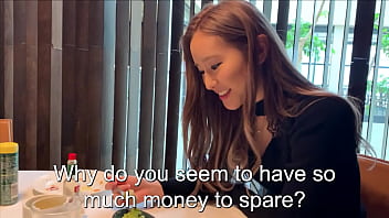 [English Dubbing] A very rich gal asks for sex on