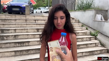 Cutie Plays Street Game and Gets Tempting Offer - Deepthroat