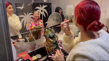 Bar with panties hanging