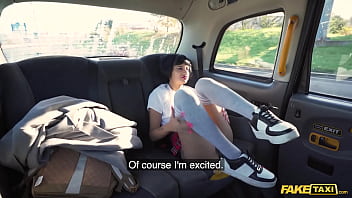 Fake Taxi Super Sexy French Student Seduces Taxi Driver for