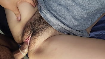 With my hairy vagina friend