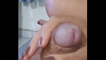 Stepmother watching a movie with her stepson alone at home,