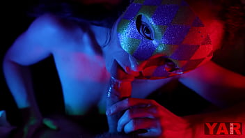 Adult blowjob big cock and cock in boxing gloves