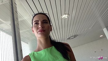 GERMAN SCOUT - SKINNY HOLIDAY TEEN MEGAN TALK TO PUBLIC