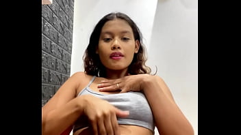 Young girl shows her rich body ending in orgasm