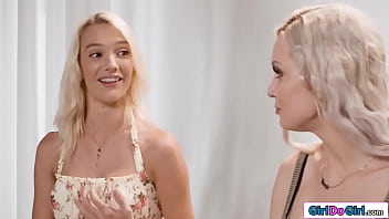 Lesbians Kenna James and Kenzie Taylor lick a lot of