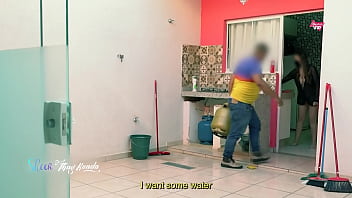 Hot wife Thay Ksada gets out of the shower and