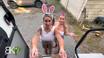 Hot Milf StepMom (Kymber Leigh) shows Slut StepDaughter (Misty Meaner)