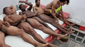 Behind the scenes of the recording with the married woman