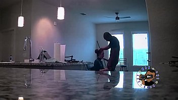 NEIGHBORS NERDY YOUNG WIFE COMES OVER TO COMPLAIN BUT GETS