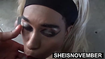 I'm Pumping Hot Cum Inside My Stepsister Throat Outside, Blonde