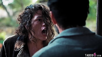 Street girl Victoria Voxxx finds a used condom in the