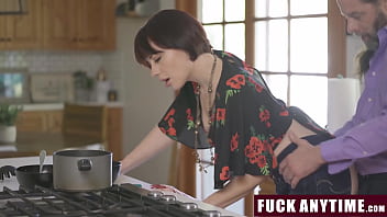 Stepdaddy Has Freeuse Relationship with His Stepdaughter and Wife -