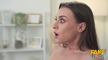 Fake Hostel - Young backpacker drinks special potion which makes