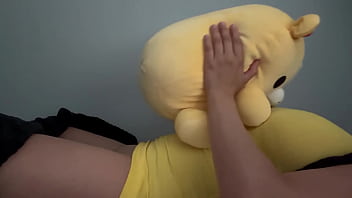 Girl in bed masturbates