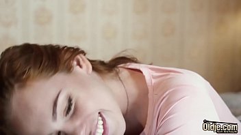 The sexy and horny teen asks grandpa to fuck her