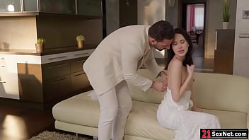 Wife letting husband fuck her in the ass for the