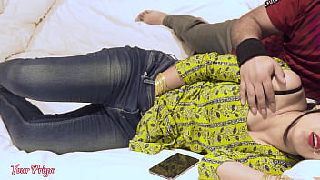 Stepsis Priya Close to Orgasm When Stepbrother Came and Checking