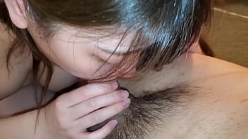 A busty girl student who is curious about me ...