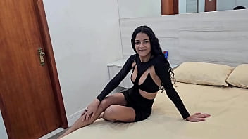 The young Talitinha let Jr Doidera put it in her