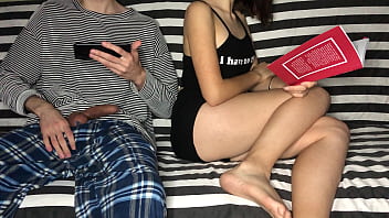 Step Brother Put my Hand on His Dick! But I