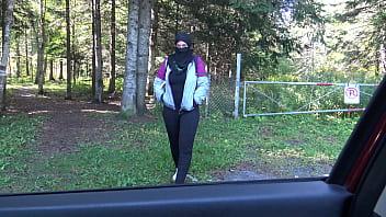 A Turkish milf is disturbed when german police officer pulls