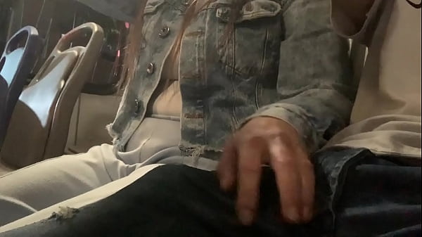I show her my cock on the public bus and