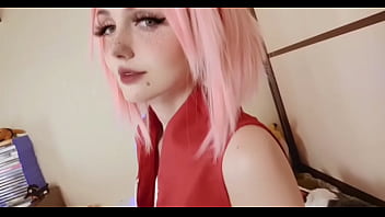 Sakura follando a naruto cosplay Girl and boy