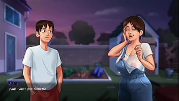 Work becomes erotic after foreplay - Summertime Saga