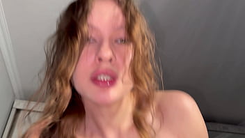 POV: Step aunt catch me jerking off and offer me