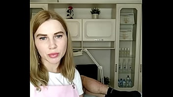 Depilation deep bikini for a man with a small cock