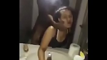 My step cousin Shelly getting fucked in the Bathroom... I