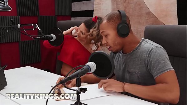 Curvy white girl (Athena Faris) sneaks a taste of 