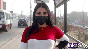 Big ass Venezuelan Ginezflowrs lost in Lima tries her first