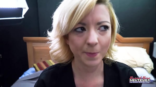 Busty Horny Blonde Keyton Enjoys Sucking A Dick And Fingering