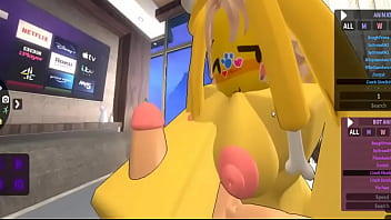 Having sex with my famous friend Yunu on Roblox |